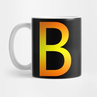 GOLD LETTERS Mug